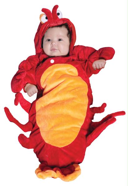 Picture of Costumes For All Occasions UR26960 Lobster Bunting Infant 0-6 Mon