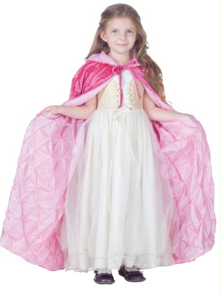 Picture of Costumes For All Occasions UR25917 Cape Child Pink Panne Velvet