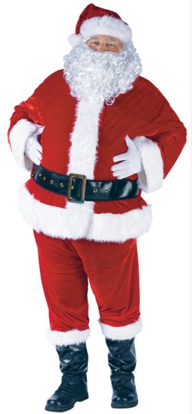 Picture of Costumes For All Occasions FW7519 Santa Suit Complet Velour Plus