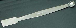 Olympia Sports 14649 Stainless Steel Spatula - 6 in. - Flat on one end