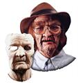 Costumes For All Occasions HD600116 Prosthetic Old Age Mask Costumes For All Occasions HD600116 Prosthetic Old Age Mask