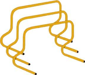 Picture of Olympia Sports AG005P 12 in. Speed Hurdles - Set of 6