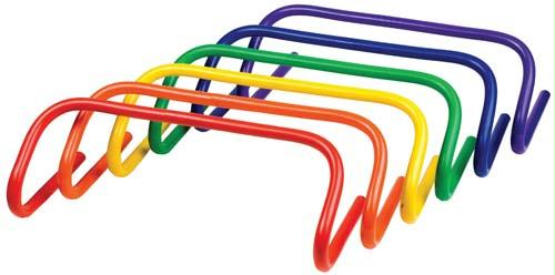Picture of Olympia Sports AG043P 6 in. Colored Speed Hurdles - Set of 6