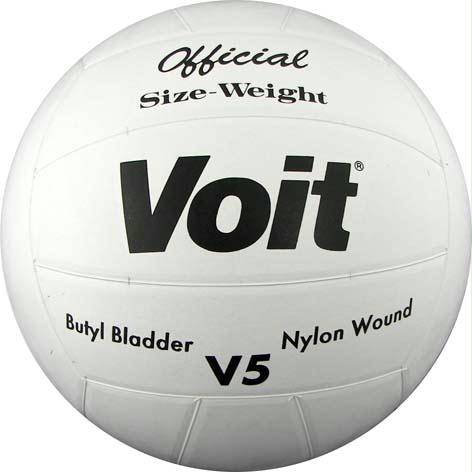 Picture of Olympia Sports BA093P Voit V5 Regulation Rubber Volleyball