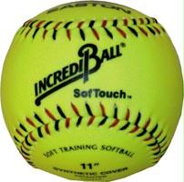 Picture of Olympia Sports BA149P Easton Incrediball Softouch Softball - 11 in. Yellow