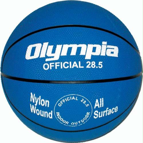 Picture of Olympia Sports  BA481P Olympia Sports Rubber Basketball - Intermediate (Blue)