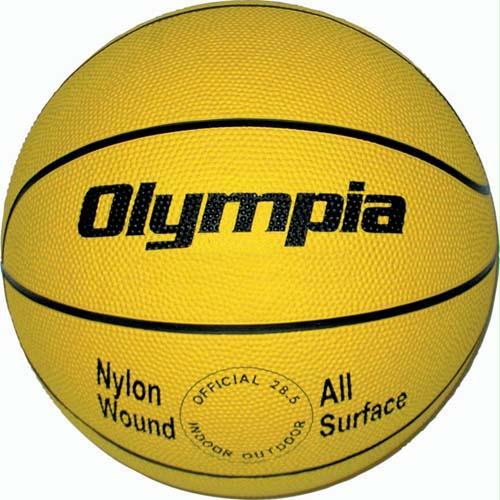 Picture of Champion Sports BA485P Champion Sports Rubber Basketball - Official (Yellow)