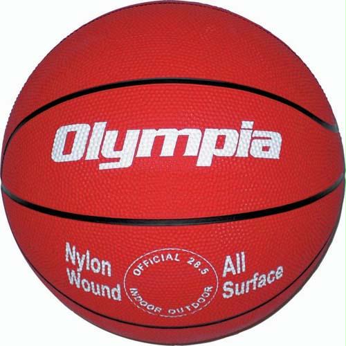 Picture of Champion Sports BA486P Champion Sports Rubber Basketball - Official (Red)