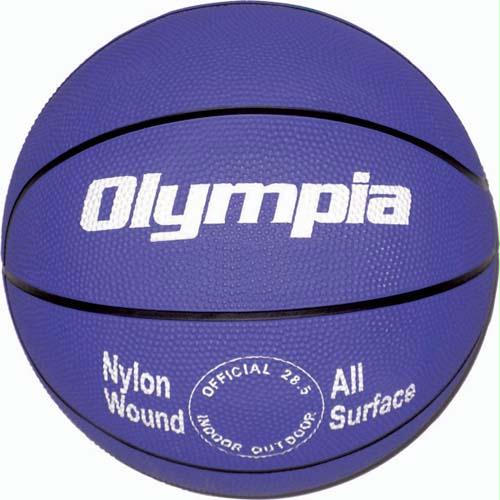 Picture of Olympia Sports  BA489P Olympia Sports Rubber Basketball - Official (Purple)