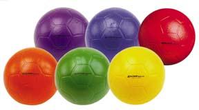 Picture of Champion Sports BA767P Rhino Skin Low Bounce Foam Soccer Balls - Size 4 (Set of 6)