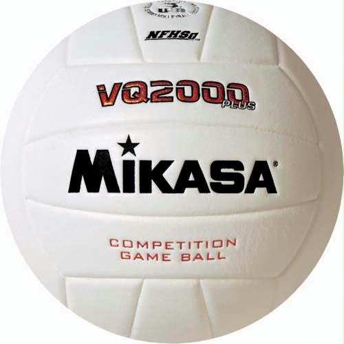 Picture of Olympia Sports BA833P Mikasa VQ2000 Micro Cell Composite Volleyball - White