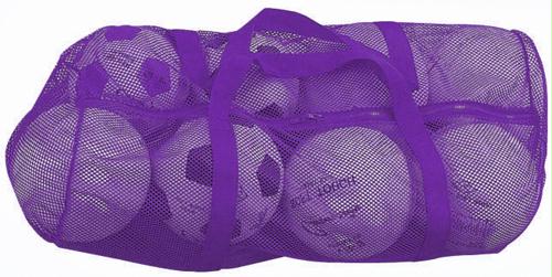 Picture of Champion Sports BC088P 36 in. x 15 in. Zippered Mesh Bag - Purple
