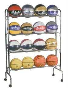 Picture of Olympia Sports BC156P 4-Shelf Economy Ball Rack