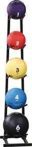 Picture of Olympia Sports BE230P Medicine Ball Tree Rack - Single