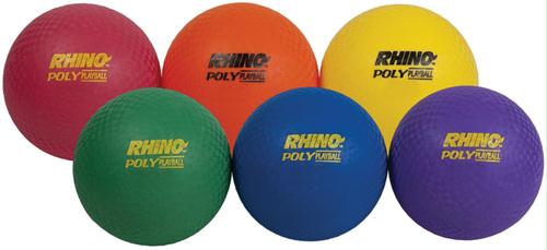 Picture of Champion Sports BL300P Champion Sports Ultimate Rhino Poly Playground Balls - 4 in. (Set of 6)