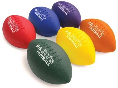 Picture of Olympia Sports BL435P P.G. Sofs 9.25 in. Foam Footballs - Set of 6