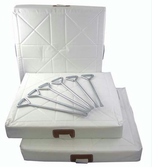 "Baseball And Softball Bases Plates Bases - 15"" X 15"" X 2"" Bases - Set"