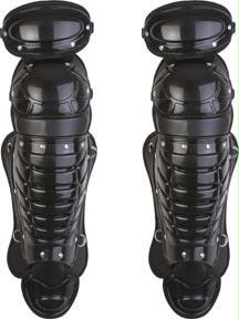 Youth Deluxe Leg Guards (Black) - Quantity of 2