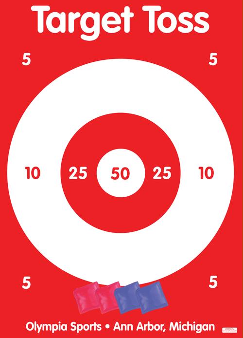 Picture of Olympia Sports GA003M Target Toss Bean Bag Game