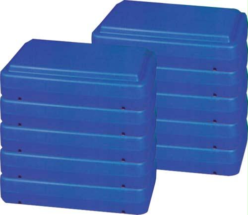 Picture of Olympia Sports GA476P 6 in. Fitness Steps - Pack of 5