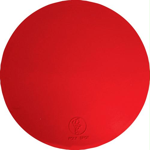 Picture of Olympia Sports GE084P 9 in. Poly Spots - Red (Dozen)