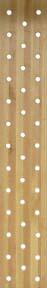 Picture of Olympia Sports GY126M 38-Hole 12 in. Maple pegboard