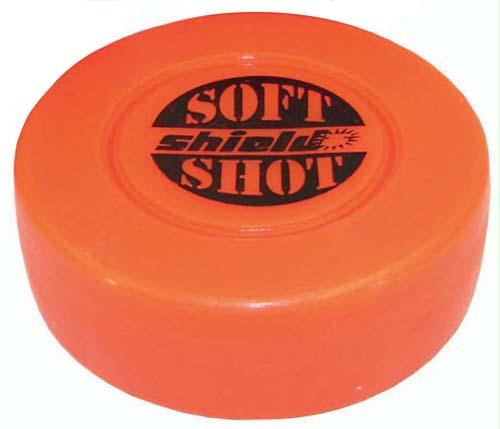 Picture of Olympia Sports GY262P Shield Soft Shot Hockey Puck