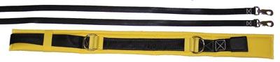 Picture of Olympia Sports GY575M Spotting &amp; Training Belt - X-Large (Yellow)
