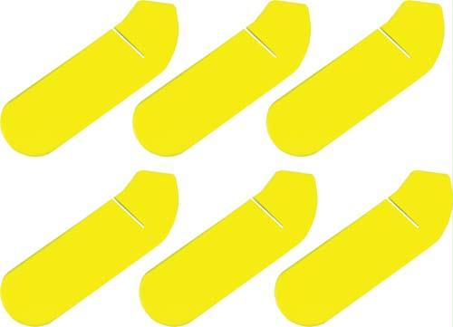 Picture of Olympia Sports HO130P Foam Hockey Stick Blade Cover - Yellow (set of 6)