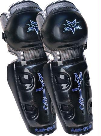 Picture of Olympia Sports HO257P Air-Flo Hockey Shin Guards - 8 in. 