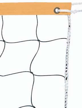 Picture of Champion Sports NT025P 32 x 3 Volleyball Net w/ Neon Orange Headband