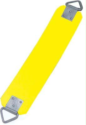 Olympia Sports PG033P .38 in. Vandal-Proof Rubber Swing Seat - Yellow