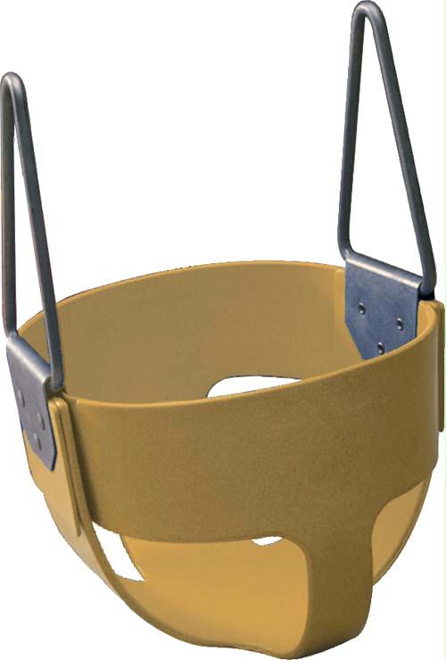 Olympia Sports PG043P Rubber Enclosed Infant Swing Seat - Ten
