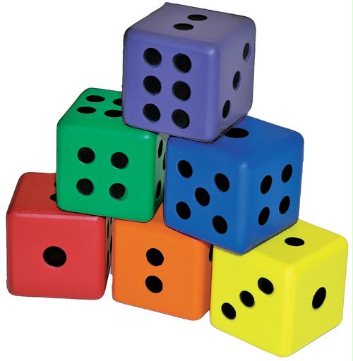 Picture of Olympia Sports PS638P 6-Sided Foam Dice