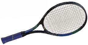 Picture of Olympia Sports RA031P 27 in. Wide Body Tennis Racquet