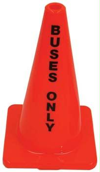 Picture of Olympia Sports SA304M 18 in. Message Cone - Buses Only