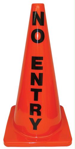 Picture of Olympia Sports SA317M 28 in. Message Cone - No Entry