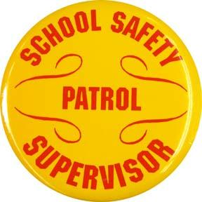 Picture of Olympia Sports SA721P Safety Patrol Supervisor Button
