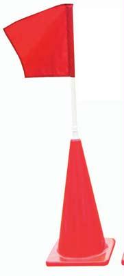 Picture of Olympia Sports SA747M 28 in. Obstacle Cone w/ Red Flag