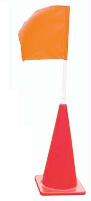 Picture of Olympia Sports SA750M 28 in. Obstacle Cone w/ Orange Flag