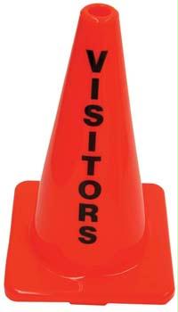 Picture of Olympia Sports SA751M 18 in. Message Cone - Visitors