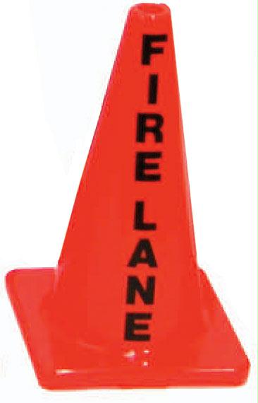 Picture of Olympia Sports SA752M 18 in. Message Cone - Fire Lane