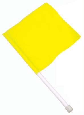 Picture of Olympia Sports SA841M Hand-Held Flag - Yellow