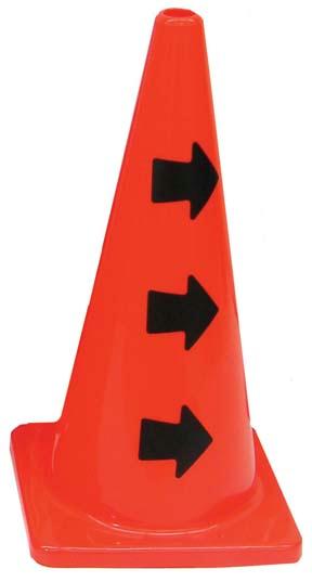 Picture of Olympia Sports SF318M 28 in. Directional Arrow Cone - Right Arrows
