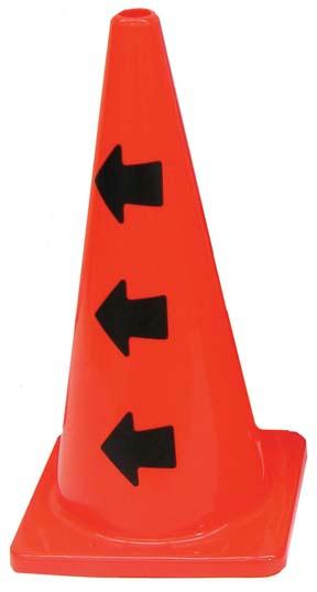 Picture of Olympia Sports SF319M 28 in. Directional Arrow Cone - Left Arrows