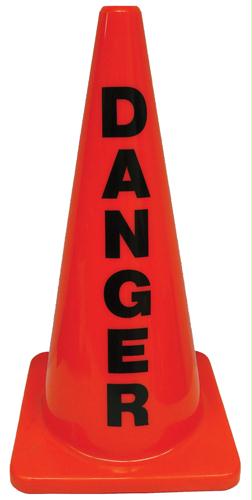 Picture of Olympia Sports SF380M 28 in. Message Cone - Danger