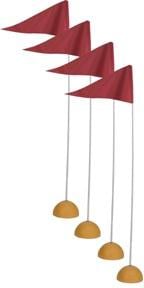 Picture of Champion Sports SR034P Universal Indoor/Outdoor Corner Flags