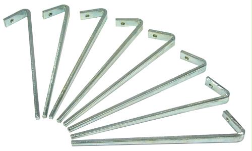 Picture of Olympia Sports SR055P Net pegs - Set of 8