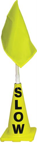 Picture of Olympia Sports SS131M Yellow Cone w/ Yellow Flag (Slow)