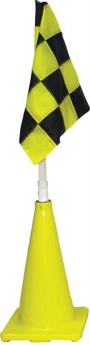 Picture of Olympia Sports SS137M Yellow Cone w/ Yellow/Black Flag (Plain)